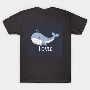 Beautiful Whale for whale lover T-Shirt